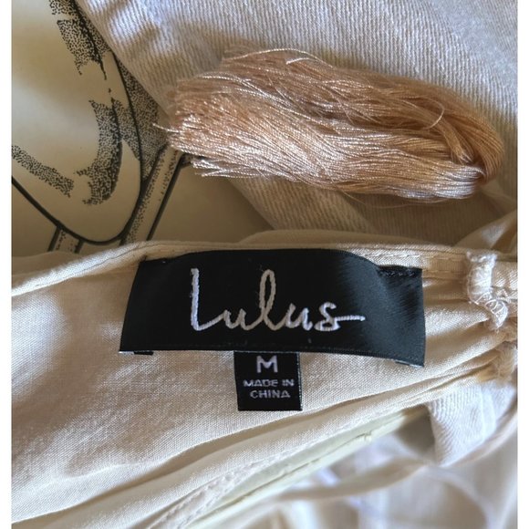 Lulus Sweet Sunset Dip Dye Maxi Dress Size Medium - Picture 7 of 8